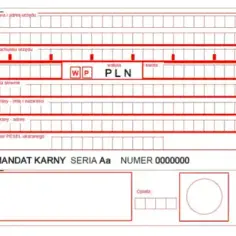 Mandat karny: jaki symbol formularza wybrać i jak go poprawnie wypełnić